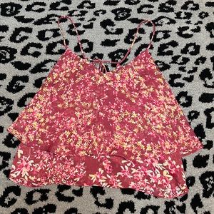 Express floral flowy top